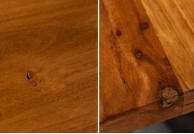  stolik kawowy drewniany ława do salonu drewniana ivy, ławy z drewna akacjowego