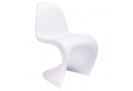 Krzesło białe z tworzywa Hover, krzesła oryginalne hover, krzesła hover białe