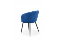 Krzesło nowoczesne z tkaniny velvet asia, krzesła k430 nowoczesne