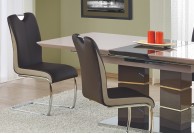 stół do salonu, nowoczesny stół, stół brązowy, stół w połysku, stół z krzesłami_2, stół kawowy.