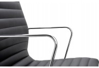 Skórzany fotel biurowy aeron prestige plus - czarny