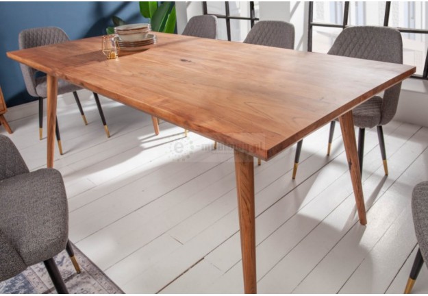 Drewniany stół do salonu mysticliving , stół do salonu 160 x 90 , drewniany stół , stół akacja