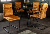 krzesło nowoczesne , krzesło metalowe , krzesło aksamit , krzesło z tapicerowane , krzesło stylowe, krzesło comfort