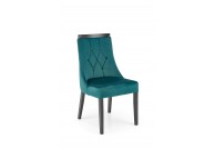 Krzesło tapicerowane z drewnianymi nogami Royal, krzesła klasyczne royal, krzesła do jadalni