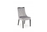 Krzesło tapicerowane z drewnianymi nogami Royal, krzesła klasyczne royal, krzesła do jadalni