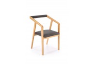 Drewniane krzesło do jadalni Azul, krzesła drewniane dąb naturalny, krzesła z drewna