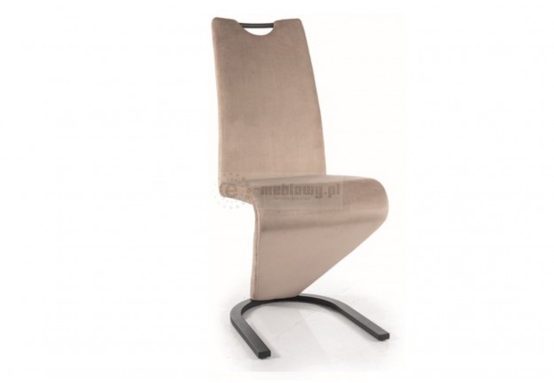 Krzesło tapicerowane do jadalni Onyx, krzesła do jadalni, krzesła do stołu, krzesła onyx velvet