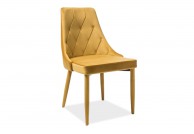 Krzesło nowoczesne velvet, krzesła do salonu, krzesła do jadalni trix