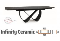 Stół rozkładany ceramiczny 10 osobowy Infinity Ceramic, stoły rozkładane ceramiczne infinity, stoły na 10 osób