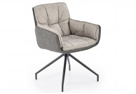 krzesło nowoczesne , krzesło obrotowe , krzesło szare brązowe, krzesło z tapicerowane , krzesło stylowe