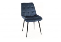 Krzesło tapicerowane Chic Monolith, krzesła nowoczesne z tkaniny monolith chic