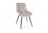 Krzesło tapicerowane Praga Velvet, krzesła do jadalni praga, krzesła welurowe