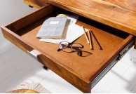 Biurko drewniane z szufladą 120x55 cm Elise, biurka drewniane z szufladą, biurka z drewna palisander, biurka 120 cm
