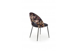 krzesła nowoczesne tapicerowane z motywem kwiatowym anemon, krzesła do jadalni anemon