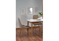 Stół rozkładany w stylu skandynawskim Barret, stoły klasyczne rozkładane, stół rozkładany do jadalni barret