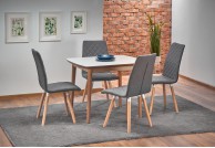 Stół rozkładany 90 - 190 cm w stylu skandynawskim Barret, rozkładane stoły do jadalni, stół klasyczny barret 