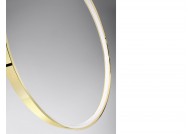 Lampa wisząca złoty połysk 78 cm  RIO LED 3000K, lampy wiszące złoty połysk okrągłe rio, lampy wiszące led