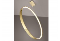 Lampa wisząca złoty połysk 78 cm  RIO LED 3000K, lampy wiszące złoty połysk okrągłe rio, lampy wiszące led