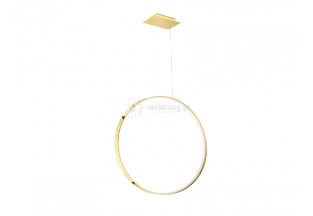Lampa wisząca złoty połysk 78 cm  RIO LED 3000K, lampy wiszące złoty połysk okrągłe rio, lampy wiszące led