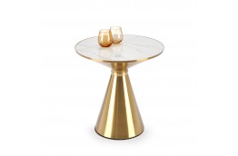 Złoty stolik kawowy TRIBECA