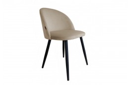 Krzesło nowoczesne colin - czarne nogi