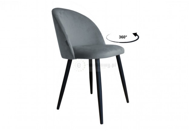 Krzesło nowoczesne colin, krzesła obrotowe 360 colin, krzesła z funkcją obracania