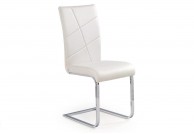 krzesło, krzesła, krzesło do jadalni, krzesło do salonu, krzesło ekoskóra, biały