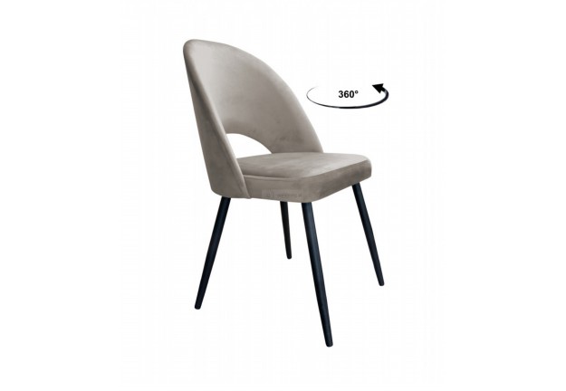 Krzesło tapicerowane obrotowe 360, krzesła obrotowe do jadalni polo