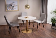 stół nowoczesny ,stół okrągły , stół złoty , stół do kuchni , stół do salonu , stół do biura