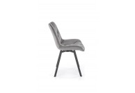 Krzesło z funkcją obracania 360 stopni Sandy, krzesla do jadalni tapicerowane