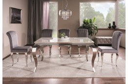 Stół w stylu glamour Prince Ceramic 150 cm 