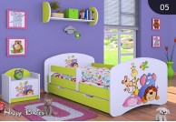 meble do pokoju dziecięcego, łóżko dla dziecka, łóżko dla dziewczynki, łóżko dziecięce safari, zielone łóżko dla dziewczynki