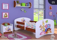 meble do pokoju dziecięcego, łóżko dla dziecka, łóżko dla dziewczynki, łóżko dziecięce safari, calvados łóżko dla dziewczynki