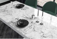 Rozkładany stół do jadalni bella - wysoki połysk, stoły rozkładane do jadalni, stoły nowoczesne