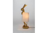 Lampka stołowa Rabbit 88 cm biały / złoty, lampki stołowe dekoracyjne, lampki stołowe królik