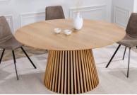 Stół okrągły drewniany o średnicy 120 cm Valhalla, stoły okrągłe 120 cm valhalla