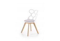 Krzesło nowoczesne gracja, krzesła do jadalni, białe krzesła