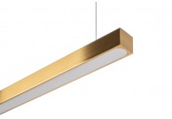 Lampa wisząca złota Linus 100 cm, lampy wiszące złote linus, lampy do jadalni nad stół