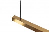 Lampa wisząca złota Linus 100 cm, lampy wiszące złote linus, lampy do jadalni nad stół