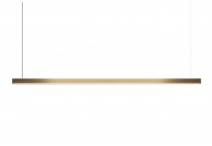 Lampa wisząca złota Linus 120 cm, lampy nad stół złote