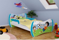Łóżko do pokoju dziecka Piłka, łóżka dziecięce z grafiką, łóżka dla dzieci, łóżko dla dziecka