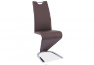 krzesło,krzesła, krzesło nowoczesne, wygodne krzesła,ekoskóra, brązowy
