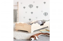 Łóżko dziecięce drewniane Chmurka - szer. 100 cm