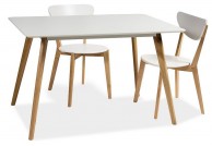 stół, stoły, stół w stylu skandynawskim, biały, stól do salonu, biura, zestaw