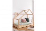 Łóżko dla dziecka drewniane sosnowe Nala, łóżka dla dzieci domki, łóżka domki drewniane