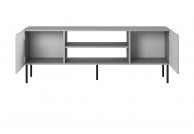 Szara szafka RTV Asensio, szafki rtv szare, komoda pod telewizor
