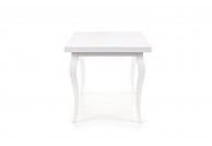 Biały stół rozkładany bach, białe stoły klasyczne, stół rozkładany do jadalni