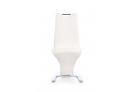 Krzesło pikowane inspire, krzesła do jadalni, krzesła białe z ekoskóry, krzesła tapicerowane