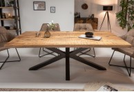 Galaxy stół drewniany 160 cm,  stoły z drewna mango 160 cm, stoły 160 cm