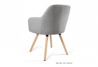Krzesło tapicerowane Line, krzesła w stylu skandynawskim szare, krzesła konferencyjne Line